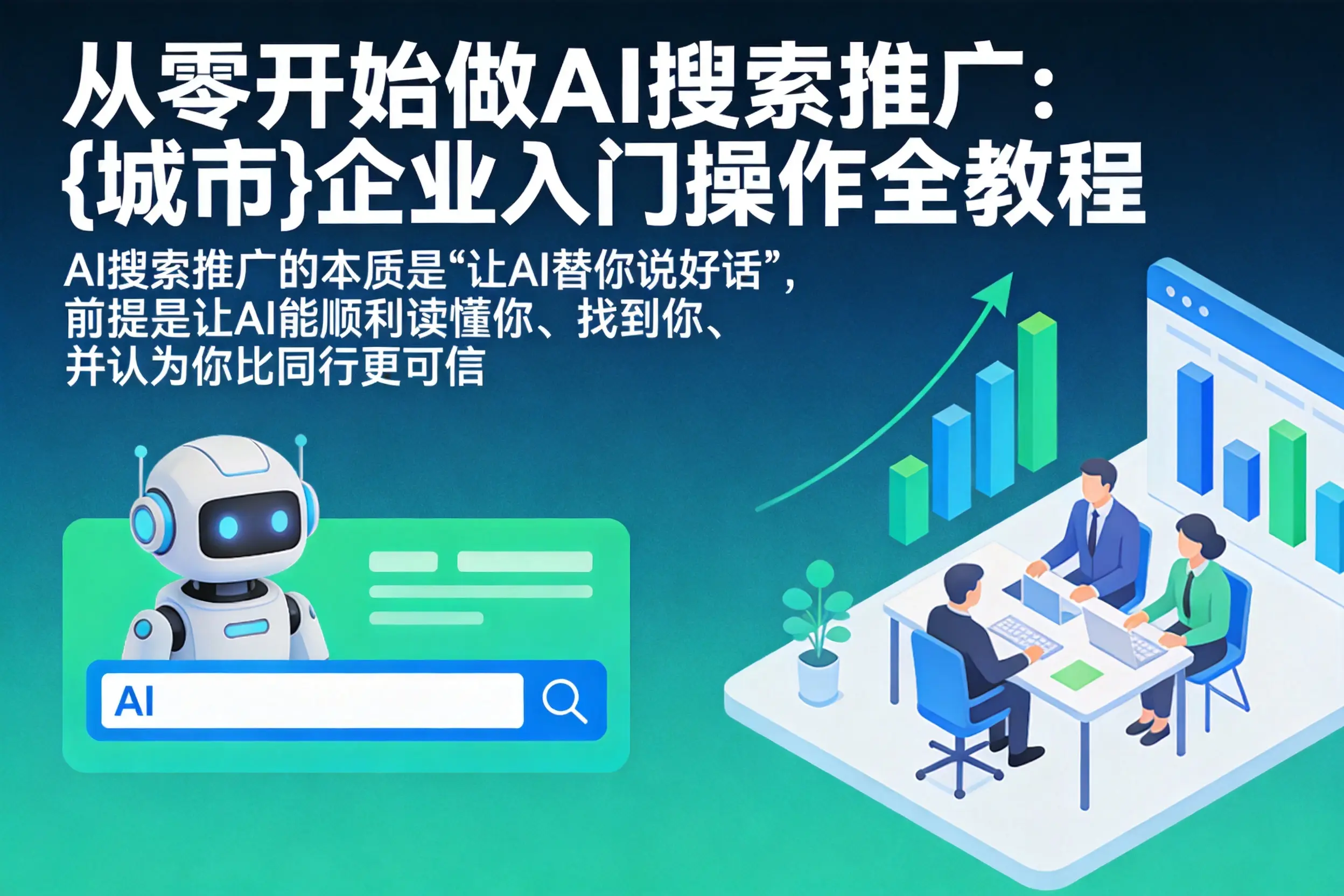 从零开始做AI搜索推广：钦州企业入门操作全教程