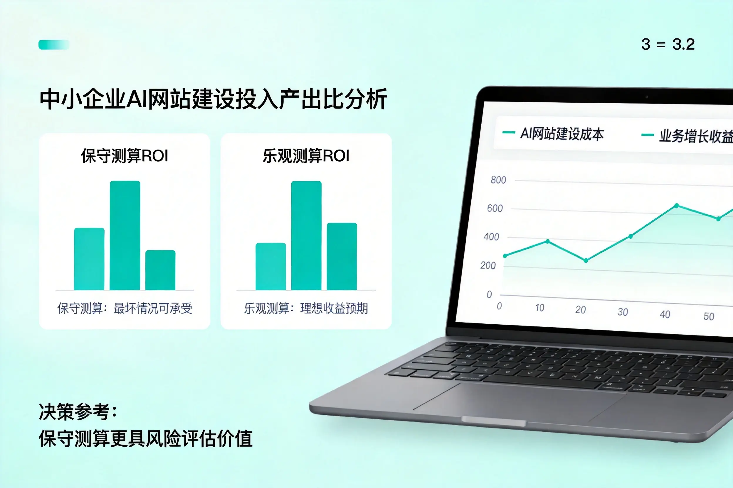 钦州中小企业AI网站建设投入产出比怎么算?先看这份分析