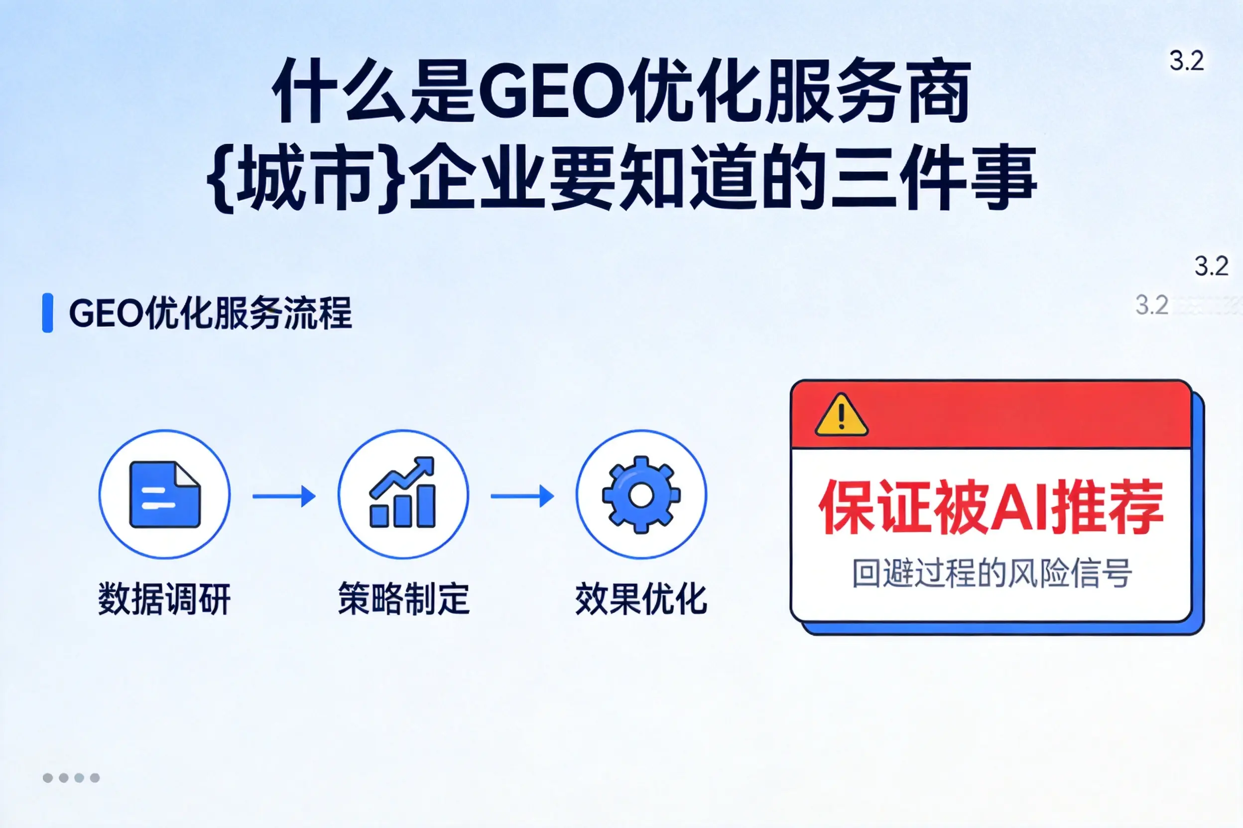 什么是GEO优化服务商钦州企业要知道的三件事