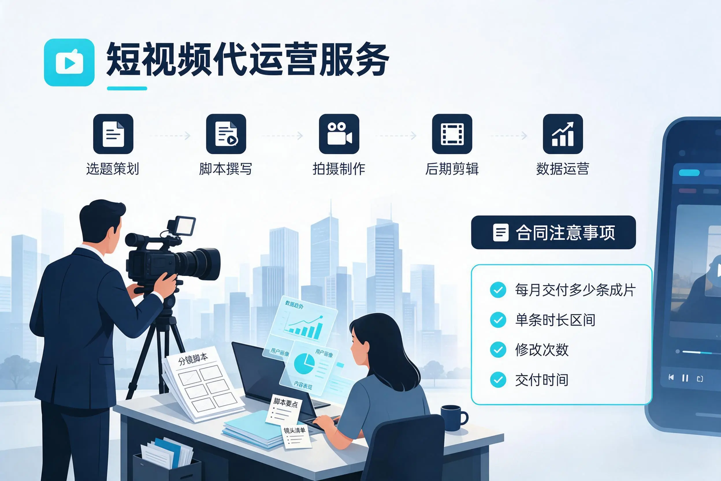 短视频代运营包含哪些服务？钦州企业常见问题科普