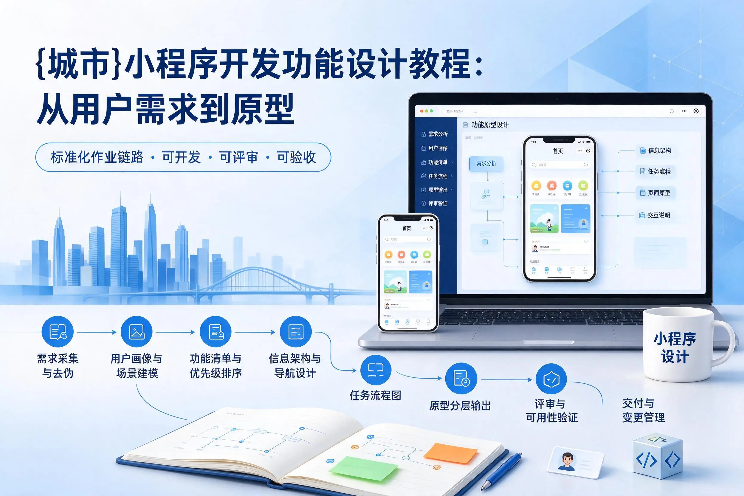 钦州小程序开发功能设计教程：从用户需求到原型
