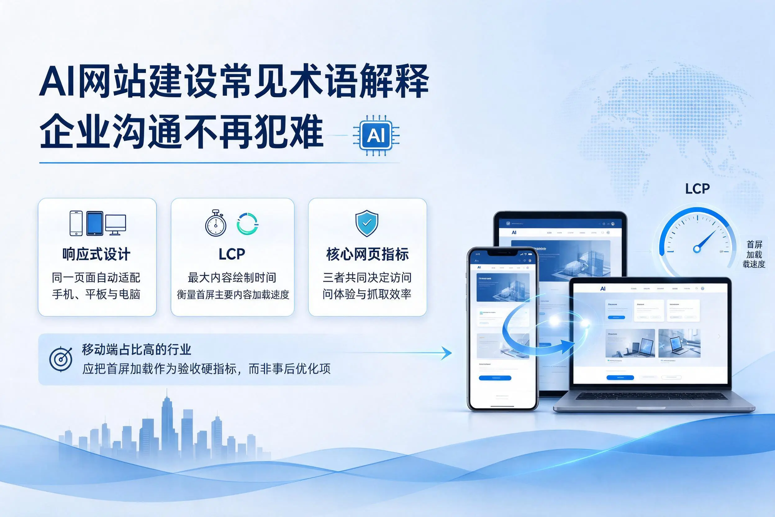 AI网站建设常见术语解释，钦州企业沟通不再犯难